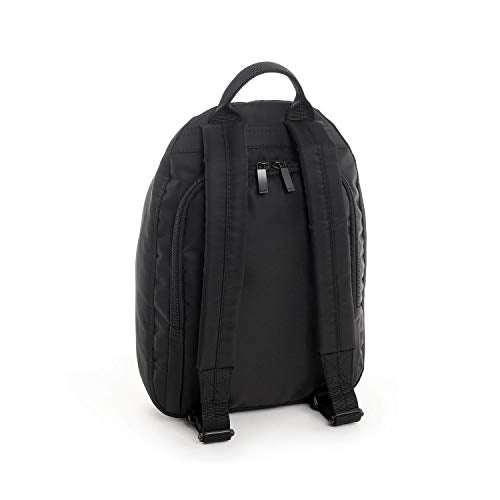 Hedgren VOGUE SMALL Backpack – Rear Zip Main Access, Padded Tablet Pocket, RFID-Blocking Security, Adjustable Straps & Water-Repellent Nylon - 5.86 L (Black) - color: Black
