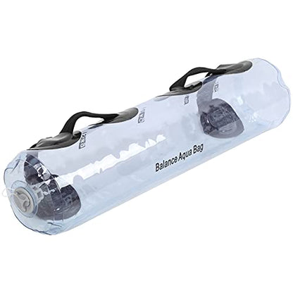 PVC Folding Yoga Weight Bearing Water Bag, Adjustable Aquabag for Fitness Training, Water Filled Sandbag with Durable Nylon Handle for Strength Muscle Workout at Home or
