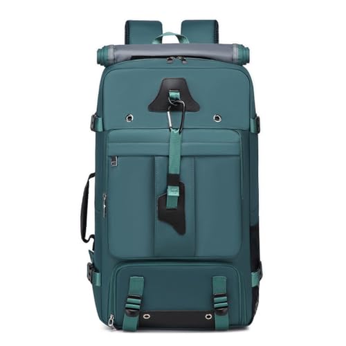 Travel Backpack with Shoe Compartment for Men, Water-resistant Large Luggage Weekender Bag Daypack for Sports 30L - color: Blue
