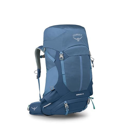 Osprey Sirrus 44L Women's Hiking Backpack, Blue OS - color: Sevres Blue, style: 44L