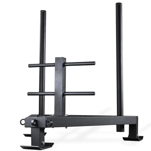 Rep Fitness Weight Sled | Push Pull Sleds Options for Training | Speed & Agility Workout Equipment | Gym Equipment | Football Strength Training | Heavy Duty Weighted Sled | Indoor Outdoor Exercise - style: Power Sled
