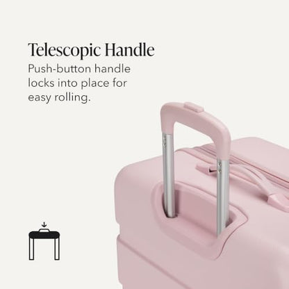 SWISSGEAR Signature Hardside Expandable Checked Large Spinner Luggage, ABS Construction, TSA-Friendly Lock, Pink, 27-Inch - color: Pink, size: Checked-Large 27-Inch