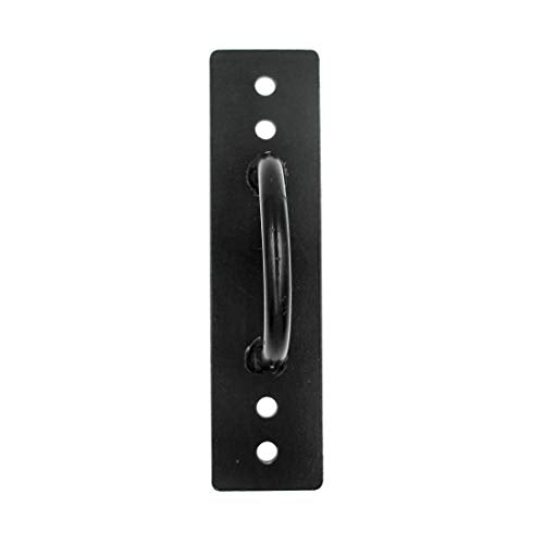 Battle Ropes Anchor, Battle Rope Wall Ceiling Mount Kit Bracket Hook for Suspension Straps Crossfit Gymnastic Rings, Body Weight Strength Training Systems, Yoga Swings Hammocks, Boxing Equipment - color: 1 Black