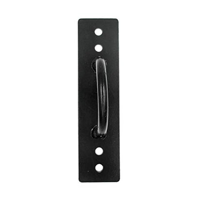 Battle Ropes Anchor, Battle Rope Wall Ceiling Mount Kit Bracket Hook for Suspension Straps Crossfit Gymnastic Rings, Body Weight Strength Training Systems, Yoga Swings Hammocks, Boxing Equipment - color: 1 Black