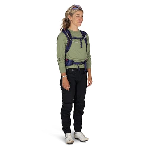Osprey Raven 10L Women's Mountain Biking Backpack with Hydraulics Reservoir - color: Magma Brown