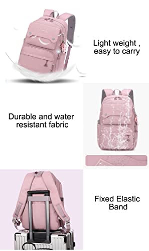 JiaYou Teen Girls Casual Backpack High Middle School Daypack Women Daily Travel Laptop Bag (1# Blue, 26 Liters) - color: 1# Blue