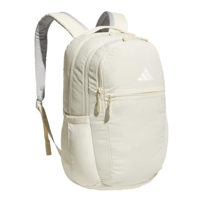 adidas PHNM Backpack for Laptop, School and Travel, 28L - color: Warm Vanilla Yellow/Off White