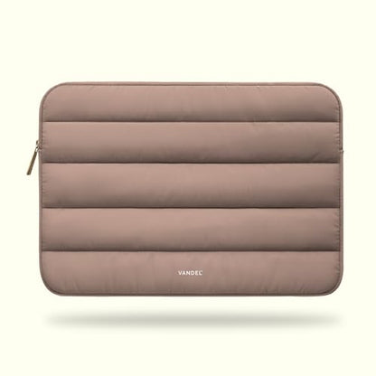 Vandel The Original Puffy Laptop Sleeve Case, 13-14 inch Laptop Sleeve Bag Case 13.3 Inch, Compatible with MacBook Air 13, Pro 14/13 iPad Pro 12.9, HP Dell ASUS, Computer Bag Cover - color: d. Latte, size: 13-14 Inch