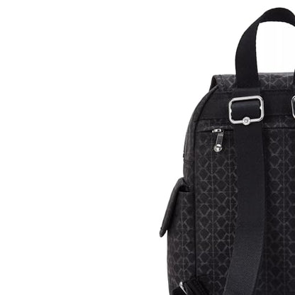 Kipling Women's City Pack Mini Backpack, Lightweight Versatile Daypack, Bag - color: Signature Embossed, size: Mini