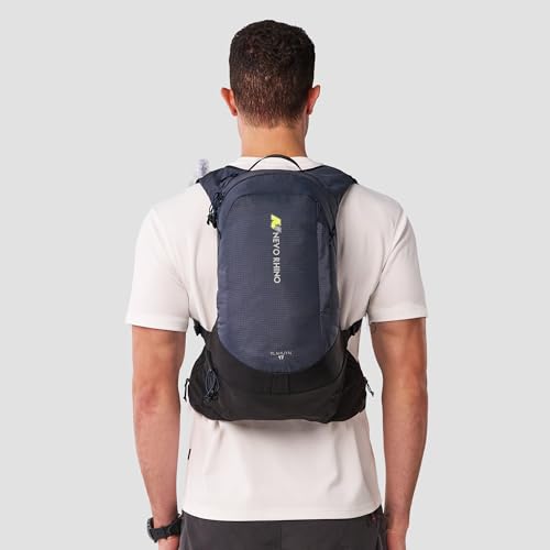 N NEVO RHINO 17L Hydration Backpack with 500ml/17oz Soft Flask for Men & Women, Lightweight Hiking Backpack, Water Backpack for Hiking, Camping, Traveling - color: Blue