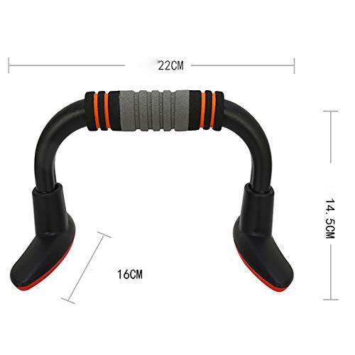 Bars Home Gym or Outdoor Workout Pushup Grips for Men and Women Soft Foam Grip and Non-Slip Sturdy Structure Use as Travel Push Up Handles for Floor