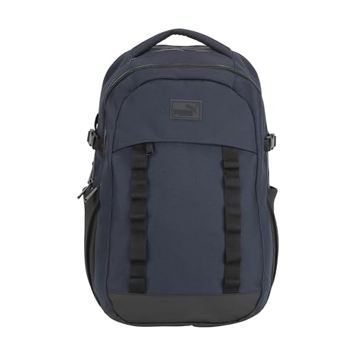 PUMA Range Backpack with Padded Straps, Laptop Sleeve & Luggage Strap, New Navy, One Size - color: New Navy