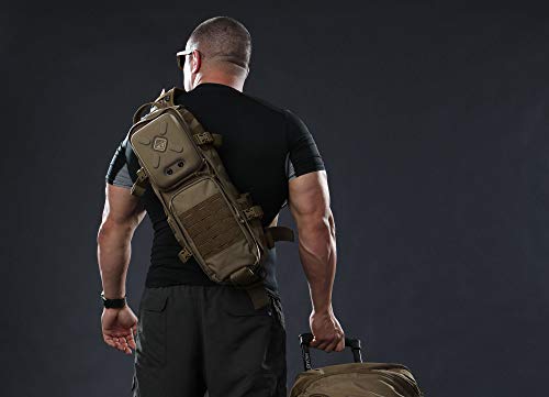HAZARD 4 Plan-B '17 Sling Pack – Crossbody EDC Bag for Travel, Hiking & Everyday Carry, 11.8L, Coyote - color: Coyote, size: Plan-B '17