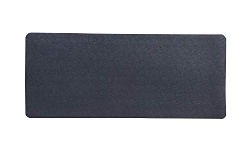 MotionTex Exercise Equipment Mat for Under Treadmill, Stationary Bike, Rowing Machine, Elliptical, Fitness Equipment, Home Gym Floor Protection, 30" x 78", Black