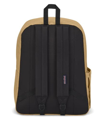 JanSport SuperBreak Plus Backpack with Padded 15-inch Laptop Sleeve and Integrated Bottle Pocket - Spacious and Durable Daypack for Work and Travel - Curry - color: Curry
