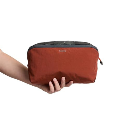 Bellroy Packing Cube 4L (Organizer Packing Pouch with Internal Zip Pocket and Durable, Lightweight Design) - Clay - color: Clay