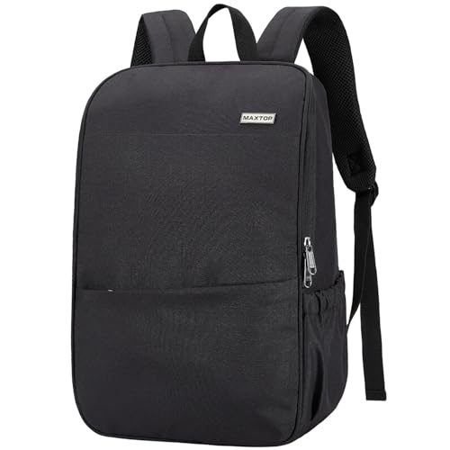 MAXTOP Deep Storage Laptop Backpack Business Anti-theft Backpacks[Water Resistant] College Computer Bookbag Fits 15 Inch Laptop Black - color: Black, size: 15.6 inch, style: Daypack Backpacks