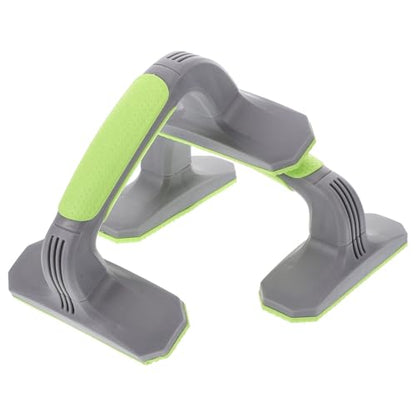Kichvoe Pushup Handles for Floor Exercise, 2pcs Plastic Push-up Bars with Non-slip Ergonomic Grip, Home Gym Portable Strength Training Equipment for Pilates and Bodyweight Workouts
