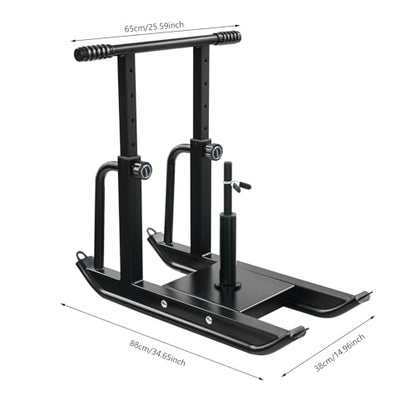 Weight Sled, Fitness Sled, Heavy-Duty Push Pull Sleds, 5 Levels Adjustable Height Weight Training Sleds for Enhance Muscle Strength and Improve Speed