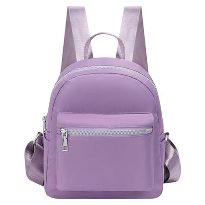 Etercycle Mini Backpack Purse for women, Small Backpack Purse, Shoulder Bag for Travel (Purple) - color: Purple