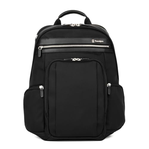 Travelpro Platinum Elite Business Laptop Travel Backpack, Fits up to 16 Inch Laptop, Water Resistant, Men and Women, Black - color: Black, size: 17.5 inches