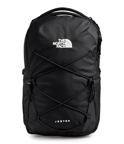 The North Face Women's Jester Everyday Laptop Backpack - Commuter Travel Bag, Laptop Sleeve, Water-Repellent, TNF Black-NPF, One Size - color: Tnf Black-npf