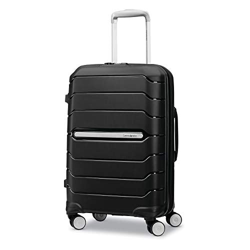 Samsonite Freeform Hardside Carry-On Luggage with Spinner Wheels - Hardshell Suitcase - TSA, Airline-Approved - Expandable Hard Shell, Smooth Rolling Wheels for Lightweight Travel – Black - color: Black, size: Carry-on Spinner