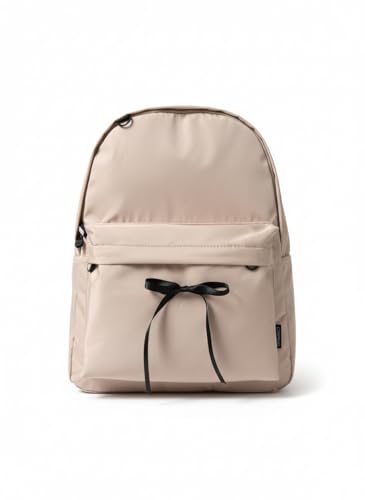 Cute Basics backpack for school,College Lighweight Coquette Laptop Bow Backpack For Women Teens,Durable Classic Design,Water Resistant Medium Size College School Bookbag (BOW) - style: Bow Design