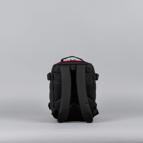 WOLFpak 9L Mini Meal Prep Management Backpack (Black Neon Pink) Lunch Box, Cooler, Travel, Insulated Bag, Daypack - color: Black Neon Pink