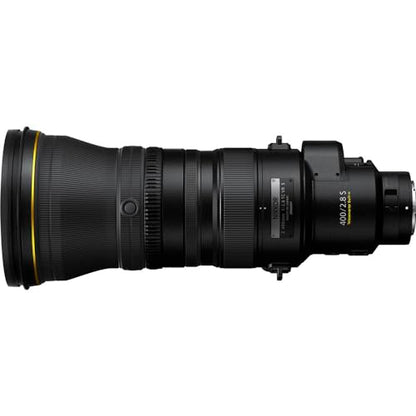 Nikon NIKKOR Z 400mm f/2.8 TC VR S Super-Telephoto Lens for Nikon Z-Series Mirrorless Cameras (20111) + 64GB Memory Card + Backpack + Monopod + Card Reader + Corel Photo Software + More