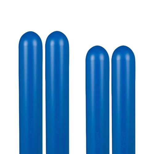 BollardGard 8" x 72" 4-Pack Round Top Bollard Cover- Innoplast (Blue No Tape) - color: Blue No Tape, size: 4-Pack