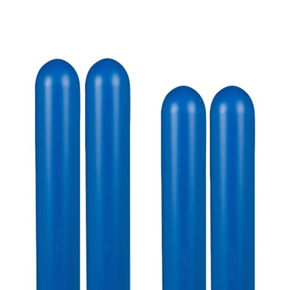 BollardGard 8" x 72" 4-Pack Round Top Bollard Cover- Innoplast (Blue No Tape) - color: Blue No Tape, size: 4-Pack