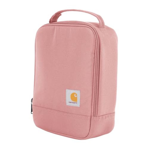 Carhartt Insulated Lunch Cooler For Men and Women, Fully Insulated Lunch Pale for Everyday Use, Rose Tint - color: Rose Tint