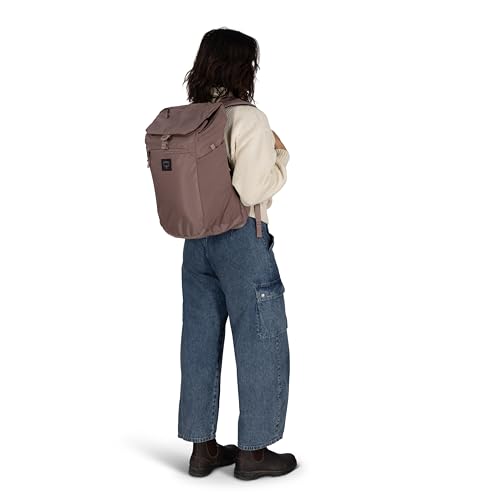 Osprey Aoede Slim SyncPack Backpack with Laptop Sleeve, Magma Brown - color: Magma Brown