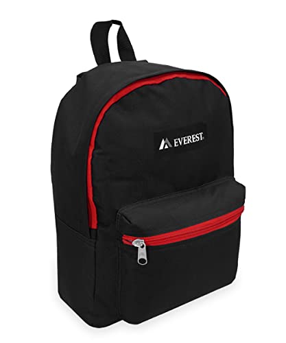 Basic Backpack - color: Black/Red