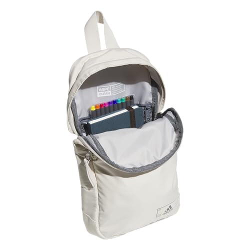 adidas Essentials Crossbody – Athletic Sling Bag with Phone Pocket - color: Alumina Beige/Grey Four/2.0