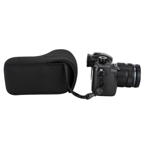 Neoprene Camera Sleeve for Nikon Z6III + 24-70mm Z50II +18-140mm lens - color: MC1BK