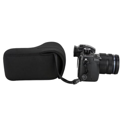 Neoprene Camera Sleeve for Nikon Z6III + 24-70mm Z50II +18-140mm lens - color: MC1BK
