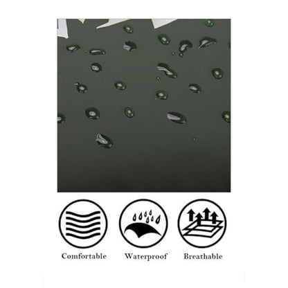 BESMART Hiking Outdoor Travel Backpack with Design, Water-Resistant Laptop Daypack Book Bag with Multi-Layer for Men & Woman (Army Green) - color: Army Green