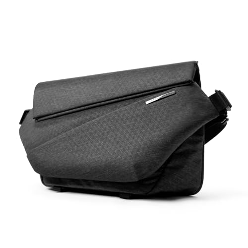 NIID Radiant Mega Sling Bag for Men - Crossbody Bag Chest Shoulder Backpack Messenger Perfect for Travel Work Urban Outdoor - color: Grey
