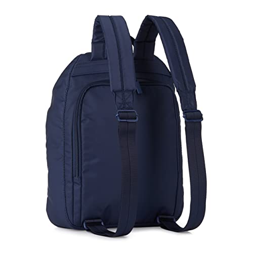 Hedgren VOGUE LARGE Backpack - RFID Protection, Rear Zip Lock, Padded Pocket, Water-Repellent, 8.03L – Navy - color: Total Eclipse Navy