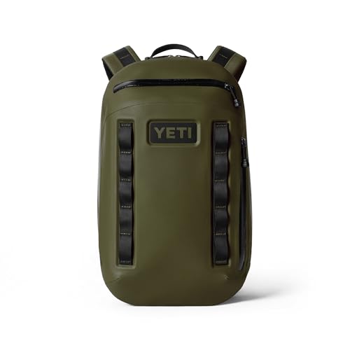 YETI Cayo Backpack 15L, Weather Resistant All-Day Utility Pack, Olive - color: Olive, size: 15l