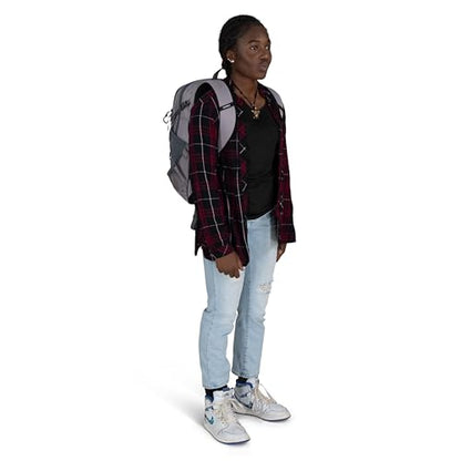 Osprey Axis Laptop Backpack – Sleek Everyday Pack with Laptop Sleeve, Water Bottle Pockets & Compression Straps - color: Soundwave Grey