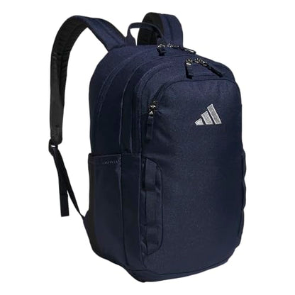 adidas Amplifier Backpack for Laptop, School and Gym, 28L, Night Indigo/Black/Regular, OSFA - color: Night Indigo/Black/Regular