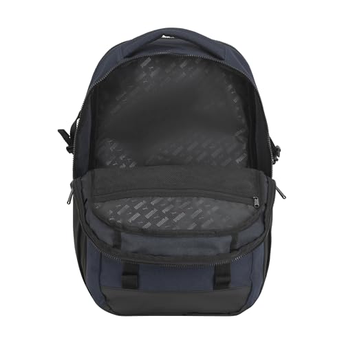 PUMA Range Backpack with Padded Straps, Laptop Sleeve & Luggage Strap, New Navy, One Size - color: New Navy