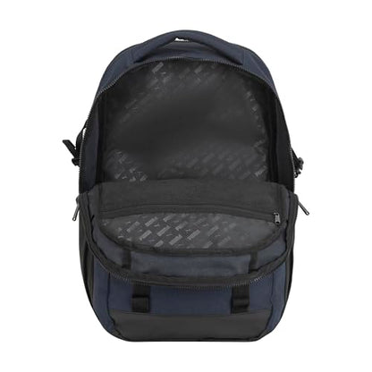 PUMA Range Backpack with Padded Straps, Laptop Sleeve & Luggage Strap, New Navy, One Size - color: New Navy