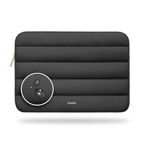 Vandel The Original Puffy Laptop Sleeve Case, 13-14 inch Laptop Sleeve Bag Case 13.3 Inch, Compatible with MacBook Air 13, Pro 14/13 iPad Pro 12.9, HP Dell ASUS, Computer Bag Cover - color: e. Black, size: 13-14 Inch