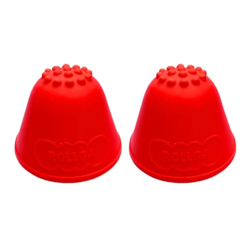 Rollga MYO DOT - The Better Acupoint Massage Ball for Myofascial Release, Trigger Point Massage, Physical Therapy, Plantar Fasciitis, Back Pain, Foot, & Deep Tissue. Lacrosse Ball Upgrade (Set of 2)