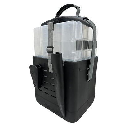 FROGG TOGGS EVA Tackle Vault, Lightweight, Customizable Fishing Tackle Bag - color: Black, style: 3700 Kit