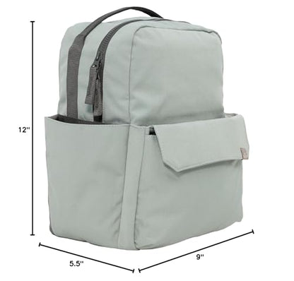 RED ROVR Mini Roo Lightweight Backpack | 6 pockets for everyday essentials (Sage) - color: Sage